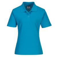 Portwest Naples Womens Polo Shirt L Aqua