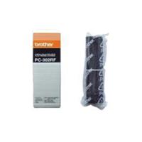 Brother PC-302RF Thermal Transfer Film Ribbon Black (Pack of 2) PC302RF