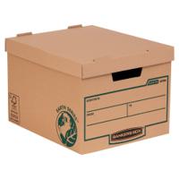 Bankers Box R-Kive Earth Storage Box Brown (Pack of 10) 4470601