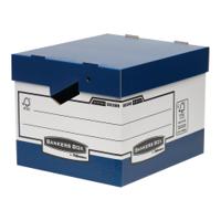 Fellowes Bankers Box Heavy Duty Ergo Box Blue/White (Pack of 10) 0038801