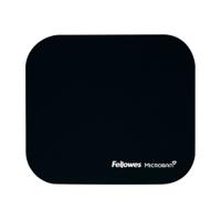 Fellowes Microban Antibacterial Mouse Mat Black 5933905