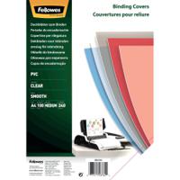 Fellowes Transparent Plastic Covers 240 Micron (Pack of 100) 53762