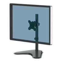 Fellowes Professional Free Standing Single Monitor Arm Black 8049601