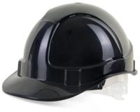 Economy Vented Safety Helmet Black One Size