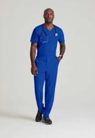 Barco One Velocity Top: Professional Medical Scrub with Sustainable Style & Performance Technology C