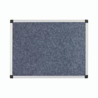 Bi-Office Maya Fire Retardant Noticeboard Grey Aluminium Frame 150x120cm SA1202170