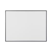 Bi-Office Basic Whiteboard Drywipe Surface Black Frame 120x90cm MP14001169