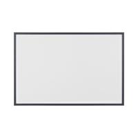 Bi-Office Basic Whiteboard Drywipe Surface Black Frame 90x60cm MP07001161