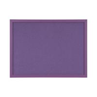 Bi-Office Essentials Purple Fabric Noticeboard Purple Frame 60x45cm FB0469418