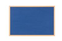 Earth Executive Felt Noticeboard 90x60cm Blue Oak MDF Frame FB0743239