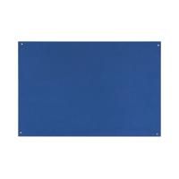 Bi-Office Unframed Noticeboard Blue Felt Surface 1175x875mm FB1443397