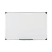Bi-Office Maya Non-Magnetic Drywipe Whiteboard 2400x1200mm 9180015