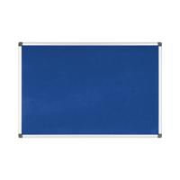 Bi-Office Maya Felt Noticeboard 2400x1200mm Blue 9200023