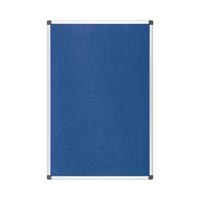 Bi-Office Maya Felt Noticeboard 2400x1200mm Blue 9200023