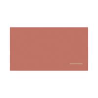 Bi-Office Loop Magnetic Lacquered Steel Surface Frameless board 2400x1000mm Terracotta WRL02880101
