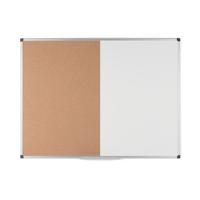 Bi-Office Maya Combination Board Cork/Magnetic Surface 120x90cm XA0503170