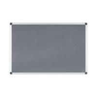 Bi-Office Maya Felt Noticeboard 1800x1200mm Grey FA2742170