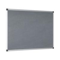 Bi-Office Maya Felt Noticeboard 1800x1200mm Grey FA2742170