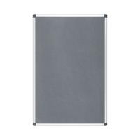Bi-Office Maya Felt Noticeboard 1800x1200mm Grey FA2742170