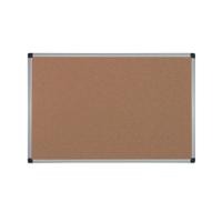 Bi-Office Aluminium Frame Cork Noticeboard 900x600mm CA031170