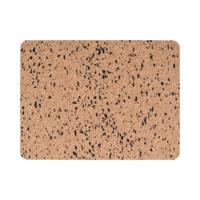 Eco Frameless Retangular Board Double-Sided Cork/ Black Eva 40X30Cm SF114412397