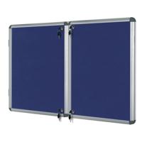 Bi-Office Enclore Fire Retardant Blue Lockable Door Top Hinged 32xA4 ST770101150