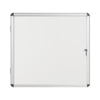 Earth Enclore Enclosed Magnetic Noticeboard 6xA4 Aluminium Frame RVT620109150