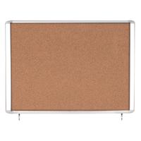 Bi-Office Mastervision Out Display Cork Lockable Door Top Hinged 18xA4 VT390601760