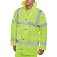 Beeswift Constructor High Visibility Jacket Saturn Yellow S CTJENGSYS