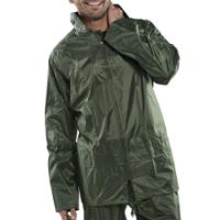 Beeswift Nylon B-Dri Weather Proof Jacket Olive Green 3XL