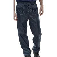 Beeswift Nylon B-Dri Trousers Navy Blue L NBDTNL