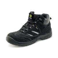 Beeswift Click Lace Up S1 Safety Trainer Boots 1Pr Black 7 CDDTBBL07