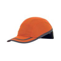 Beeswift B-Brand High Visibility Safety Baseball Cap with Retro Reflective Tape Orange