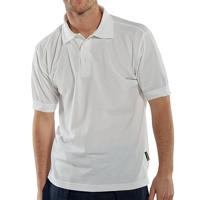 Beeswift Click Short Sleeve Polo Shirt White XL CLPKSWXL