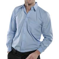 Beeswift Classic Long Sleeve Shirt Sky Blue 16