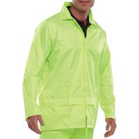 Beeswift Nylon B-Dri Weather Proof Jacket Saturn Yellow L NBDJSYL