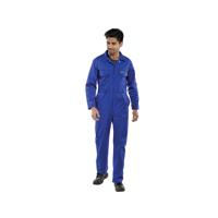 Beeswift Click Polycotton Boilersuit Royal Blue 32 Inch PCBSR32