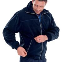 Beeswift Endeavour Fleece Navy Blue/Royal 3XL