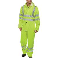 Beeswift Super B-Dri PU Breathable Coverall Saturn Yellow S PUC471SYS