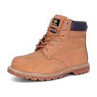 Beeswift Click Goodyear Welted 6 Inch Boots 1Pr Nubuck 8 GWBNB08