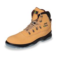 Beeswift Click Traders Dual Density PU 6 Inch Lace up S3 Safety Boots 1Pr Nubuck 12 CTF25NB12