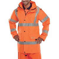 Beeswift Jubilee High Visibility Jacket Orange S JJORS