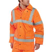 Beeswift High Visibility EN471 Lightweight Jacket Orange 4XL