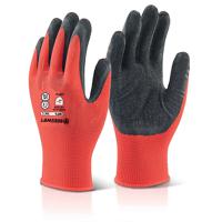 Beeswift Multipurpose LatexPoly Gloves Black S MP4BLS