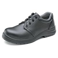 Beeswift Micro-Fibre Steel Toe S2 Lace Up Shoe 1Pr Black 3 CF82303