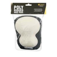 Beeswift B-Safe Poly Ridged Knee Pad Black/White