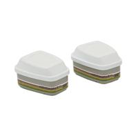 3M Gas Vapour and Particulate Filters (Pack of 4) 3M6099