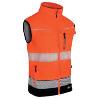 Beeswift Deltic High Visibility Gilet Two-Tone Orange/Black 4XL