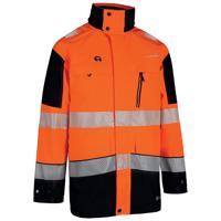 Beeswift Deltic High Visibility Two Tone Jacket Orange/Black XL BSDJTTORBLXL