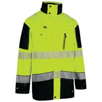 Beeswift Deltic High Visibility Two Tone Jacket Saturn Yellow/Navy Blue 3XL BSDJTTSYN3XL